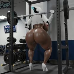 3d 3d_(artwork) ai_animation ai_generated animated big_ass big_breasts big_butt big_thighs breasts female grok gym haydee haydee_(game) huge_ass huge_breasts huge_butt huge_thighs mr.boner squatting sweating sweaty_ass sweaty_body tagme video