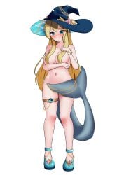 ashera the sea witch from indie virtual youtuber by yuno yuno
