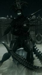 female xenomorph from alien (franchise) by evilpesta