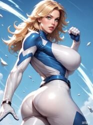 ai_generated animated ass big_ass big_breasts breasts cameltoe curvaceous curvy curvy_female curvy_figure female female_only invisible_woman invisible_woman_(marvel_rivals) marvel marvel_comics marvel_rivals muscular muscular_female shtora sue_storm tagme thick_thighs video