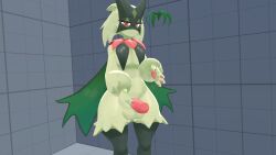 grabbing_penis large_penis male meowscarada pokemon vrchat