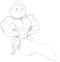 abs balls biceps big_balls big_muscles big_penis bird duck harvey_beaks harvey_beaks_(series) huge_cock large_balls large_muscles large_penis male muscles muscular muscular_arms muscular_legs muscular_male muscular_thighs non-human non-human_only pecs penis sbshouseofpancakes toony_face