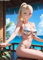 1girls 2d ai_generated areolae big_breasts bikini bikini_bottom bikini_top blonde_female blonde_hair blonde_hair boruto:_naruto_next_generations chest curvy curvy_figure cute cute_face detailed eyelashes eyeshadow female female_only fit fit_female focus hair high_quality ino_yamanaka large_breasts legs light-skinned_female light_skin lips lipstick long_hair makeup mascara naruto naruto_(series) naruto_shippuden nero100 outdoors outside pale-skinned_female pale_skin perky_breasts ponytial posing seductive seductive_look stable_diffusion tagme thighs thin_waist