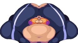 big_ass blob clothed huge_ass morbidly_obese morbidly_obese_female obese obese_female sunny_(sunninsfw) testthehuman ussbbw