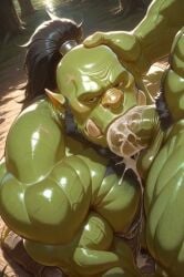 1boy 1boy1girl 1girls ai_generated all_the_way_to_the_base big_breasts blowjob breasts busty cfnm clothed clothed_female clothed_female_nude_male clothing cum cum_drip cum_dripping cum_in_mouth cum_in_nose cum_in_throat cum_on_breasts cumdrip deep_blowjob deep_throat deepthroat face_fuck face_fucking fellatio female forest hand_on_head head_grab huge_breasts irrumatio kneeling kneeling_female kneeling_oral_position lustful_desires lustful_energy lustful_expression lustful_eyes lustful_gaze lustful_mind male oral oral_penetration oral_sex ponytail straight tagme tattoo tattooed_arm video