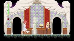 1boy 1boy1girl 1girls 2d 2d_animation after_sex amazon_position angel angel_wings annoyed annoyed_expression armwear basket castle_of_temptation cloak cum cum_drip cum_in_pussy cum_inside death_by_snoo_snoo degradation degradation_text demon demon_girl demon_horns demon_tail demon_wings drinking drinking_cum eating eating_cum english english_text female flushed_face fountain fucked_to_death game_over legwear longer_than_30_seconds longer_than_one_minute male molij penetration penis pixel_animation pixel_art pleasure_face poring pussy red_eyes red_hair semen sex sound stealing_seed succubus succubus_costume succubus_horns succubus_tail succubus_wings tagme taunting tile_floor tile_wall vaginal_penetration video virgin virginity_loss yellow_eyes yellow_hair