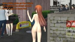 1girls ass atlus being_watched casual completely_naked completely_naked_female completely_nude completely_nude_female confidently_naked exhibitionism female flaunting from_behind human indecent_exposure multiple_males naked naked_female naked_in_public nude nude_female ofugh only_one_naked pale_skin persona persona_5 public public_exposure public_indecency public_nudity sakura_futaba shameless streaking xnalara