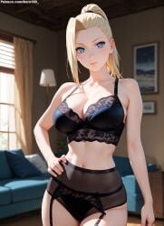 1girls 2d ai_generated areolae big_breasts blonde_female blonde_hair blonde_hair boruto:_naruto_next_generations bra chest curvy curvy_figure cute cute_face detailed eyelashes eyeshadow female female_only fit fit_female focus hair high_quality ino_yamanaka large_breasts legs light-skinned_female light_skin lingerie lips lipstick long_hair makeup mascara naruto naruto_(series) naruto_shippuden nero100 pale-skinned_female pale_skin panties perky_breasts ponytial posing seductive seductive_look sexy_clothing stable_diffusion tagme thighs thin_waist