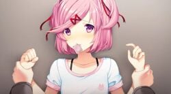 mc (doki doki literature club!) from doki doki literature club