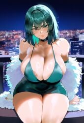 ai_generated ass ass_focus big_ass big_breasts big_butt big_thighs dijiai focus from_front_position front_view fubuki_(one-punch_man) hourglass_figure looking_at_viewer nsfw one-punch_man round_ass round_butt thick thick_ass thick_butt thick_legs thick_thighs thighs wide_hips