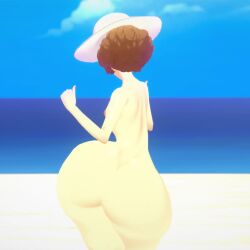 1girls 3d animated ass ass_crack ass_focus back_view beach big_ass big_butt bottom_heavy bubble_butt caked_up completely_nude completely_nude_female curly_hair dance dat_ass day dumptruck_ass fat_ass female female_only haru_okumura hat huge_ass huge_butt hugeassfan koikatsu large_ass light-skinned_female light_skin loop naked naked_female no_sound nude nude_female persona persona_5 red_hair round_ass shaking_ass shaking_butt short_hair solo solo_female tagme tattoo thick_ass video wide_hips witch_hat