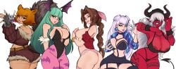 5girls aerith_gainsborough almost_naked barely_clothed barely_contained barely_contained_breasts barely_covered barely_visible_genitalia barely_visible_nipples big_areola big_ass big_belly big_breasts big_butt big_muscles big_nipples big_thighs boobs_and_butt_pose boobs_bigger_than_head boobs_out breast_grab breasts breasts breasts breasts_bigger_than_head breasts_out brown_eyes brown_hair crop_top darkstalkers demon demon_girl demon_horns demon_humanoid demon_tail demon_wings demoness desdemona_(fortnite) evelynn exposing exposing_breasts exposing_chest exposing_self final_fantasy final_fantasy_vii final_fantasy_vii_remake fortnite fully_clothed fully_clothed_female grabbing grabbing_breasts grabbing_own_breast green_eyes green_hair jacket jacket_only jacket_open jacket_partially_removed k/da_evelynn k/da_series league_of_legends light-skinned_female light_skin looking_at_viewer looking_back looking_back_at_viewer magaska19 morrigan_aensland multiple_females multiple_girls multiple_poses nipple nipple_outline nipple_piercing nipple_slip nipples one_piece_suit orange_eyes orange_hair pierced_nipples presenting presenting_ass presenting_breasts presenting_butt presenting_hindquarters red_body red_skin revealing revealing_breasts revealing_clothes revealing_clothing revealing_outfit seductive seductive_body seductive_eyes seductive_female seductive_gaze seductive_look seductive_mouth seductive_pose seductive_smile seductive_woman squirrel squirrel_ears squirrel_girl squirrel_girl_(marvel) squirrel_girl_(marvel_rivals) squirrel_humanoid squirrel_tail succubus succubus_costume succubus_wings tagme tattoo tattoo_on_arm tattoo_on_chest tattoo_on_legs tattooed_arm tattoos thick thick_ass thick_butt thick_hips thick_legs thick_lips thick_thighs tight_clothes tight_clothing tight_fit tight_pants tits_bigger_than_head tits_out white_background white_hair wings wings_on_head yellow_eyes