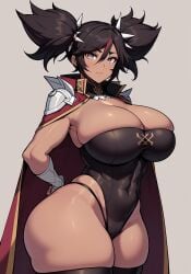 1girls ai_generated big_breasts big_thighs breasts busty curvy dark-skinned_female dark_skin female female_only genshin_impact giant_thighs gigantic_breasts gigantic_thighs huge_breasts huge_thighs large_breasts large_thighs massive_breasts massive_thighs oatmealdood thick_thighs thighs voluptuous wide_thighs xinyan_(genshin_impact)