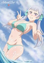 1girls artanis69 big_boobs big_breasts big_tits bikini black_clover boobs breasts female huge_boobs huge_breast huge_tits large_boobs large_breasts large_tits massive_boobs massive_breasts massive_tits navel noelle_silva thick_thighs thighs tits twintails woman