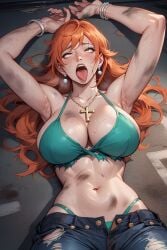 ai_generated female female_only nami_(one_piece) one_piece smz