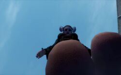 animated barefoot feet feet_up foot_fetish giantess harley_quinn mmd stomp stomped stomping tagme trample trampling video