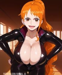 ai_generated amiral_ai female female_only nami_(one_piece) one_piece