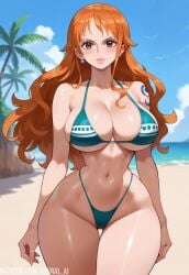 ai_generated amiral_ai female female_only nami_(one_piece) one_piece