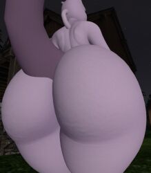 big_ass bubble_butt female ferialexonar huge_ass mewtwo nintendo nude pokemon pokemon_(species) tagme thick_thighs wide_hips