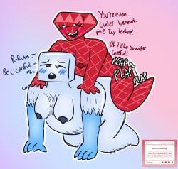 Ice Cube (Bfdi) Rule 34 Image