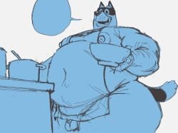 Bandit (Bluey) Rule 34 Image