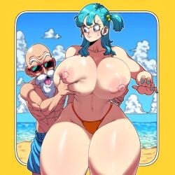 Bulma (Dragon Ball) Rule 34 Image