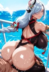 Shenhe (Genshin Impact) Rule 34 Image