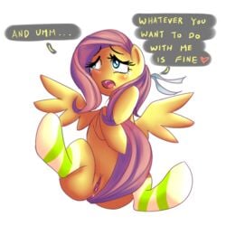 equine fluttershy_(mlp) friendship_is_magic heart horse my_little_pony ninjaham pink_hair pony pussy smooth_skin