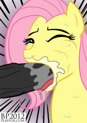 bhavfox equine fellatio fluttershy_(mlp) friendship_is_magic horse my_little_pony oral oral_sex penis sex smooth_skin