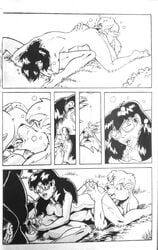 bear bear_baiting bisexual comic cunnilingus female handjob human interspecies kissing male molestation monochrome oral oral_sex page_7 page_number penis sex straight style_wager surprised teasing threesome vaginal_penetration