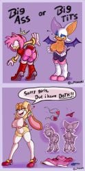 amy rose from sega by monemi