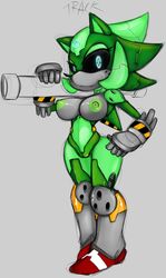 2013 angelbreed breasts fan_character female hedgehog machine mechanical mobian mobian_(species) nipples nude oc original_character pipes pussy robot sega solo sonic_(series) sonic_oc sonic_the_hedgehog_(series)