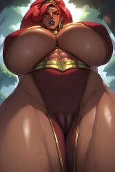 1girls ai_generated big_ass big_breasts big_thighs breasts breath_of_the_wild brown-skinned_female brown_body brown_skin bust busty chest curvaceous curvy curvy_figure dark-skinned_female dark_skin digital_media_(artwork) enormous_breasts female female_focus gerudo gigantic_breasts hips hourglass_figure huge_ass huge_breasts huge_thighs hyper_breasts large_ass large_breasts large_thighs legs massive_breasts mature mature_female milf nintendo onlyaimommys red_hair the_legend_of_zelda thick thick_hips thick_legs thick_thighs thighs top_heavy urbosa voluptuous voluptuous_female waist wide_hips wide_thighs