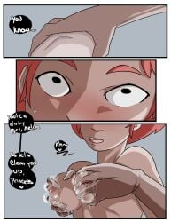 aelita_schaeffer black_eyes blush boobs_out breast breast_grab breast_lift breast_out breasts code_lyoko comic comic_page cum cum_on_breasts cum_on_hand cum_on_hands exposed_body exposed_boobs exposed_breasts exposed_nipples exposed_shoulders exposed_tits exposed_torso female fondling fondling_breast fondling_breasts grabbing grabbing_from_behind groping groping_breast groping_breasts groping_from_behind hand_on_breast hand_on_breasts holding_breast holding_breasts inuyuru male male/female nipples not_ai_generated nude nude_female nude_male nudity pink_hair pink_hair_female shoulders straight tits_out torso touching_body touching_breast touching_breasts ulrich_stern