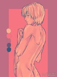 1boy 1femboy androgynous arched_back armin_arlert artist_logo artist_name artist_website ass attack_on_titan back back_muscles bad_id bad_tumblr_id bare_shoulders bedroom_eyes blush blushing_at_viewer blushing_butt blushing_face bubble_ass bubble_butt color_palette curvy curvy_femboy curvy_figure curvy_male cute_male defined_muscles exposed_shoulders femboy femboy_focus fully_nude hip_bones hips holding_object holding_towel limited_palette looking_at_viewer male male_focus male_only naked naked_femboy naked_male nude nude_femboy nude_male otoko_no_ko profile profile_view ravner red_nose seductive seductive_body seductive_eyes seductive_femboy seductive_gaze seductive_look seductive_male seductive_mouth seductive_pose seductive_smile shingeki_no_kyojin shoulders side_view simple_background solo tasteful_nudity toned toned_arms toned_back toned_body toned_femboy toned_male tumblr_username twink wide_hips yaoi