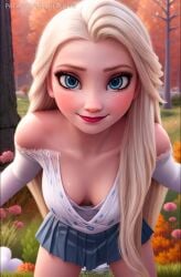 10_seconds 1girls 2d ai_animation ai_generated ai_hands big_breasts blue_eyes curvy curvy_figure cute cute_face detailed dinixdream disney disney_princess elsa_(frozen) eyelashes female female_only frozen_(film) high_quality light-skinned_female light_skin lips long_hair looking_at_viewer one-piece_swimsuit patreon patreon_username posing realgfai seductive seductive_look self_upload shorter_than_10_seconds stable_diffusion standing tagme thighs topless vertical_video video white_hair