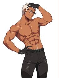 bishonen danzilla danzzilla hunk muscular_male shirtless_male