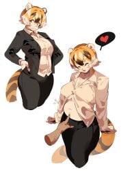 big_breasts breasts chubby feline female furry huge_breasts mx99926 thick_thighs tiger tiger_girl wide_hips