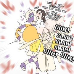 1female 1futa bird choke_hold cloaca cloacal_penetration cum cum_in_cloaca cum_inside donut_anus english english_text espathra excessive_cum futa_on_female futanari generation_9_pokemon horny horny_futa human human_on_pokemon interspecies interspecies_sex juliana_(pokemon) milkbuni overflowing_cum pokemon pokemon_(species) pokemon_sv pokemon_trainer pokephilia rape restrained riding rolling_eyes sex