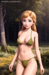 1girls ai_generated ai_hands anna_(frozen) big_breasts blue_eyes blurred_background breasts breasts_out cute cute_face detailed dinixdream disney disney_princess eyelashes female female_only frozen_(film) ginger_hair green_eyes high_quality light-skinned_female light_skin lips long_hair looking_at_viewer one-piece_swimsuit patreon patreon_username petite platter realgfai red_hair self_upload self_uploadslim stable_diffusion standing tagme teenager undressing video young younger_female