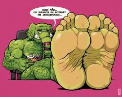 anthro_feet anthro_male brazilian brazilian_furry chubby_feet daddy_feet elephant huge_feet jotalhao male_feet mature_male_feet older_male_feet