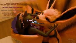 16:9 3d_(artwork) 4k 9_tails absurd_res anthro bedroom big_penis boop canid canine canis cock_vore digital_media_(artwork) english_text epic_games female fluffy fluffy_tail foreskin fortnite fox fur genitals group hi_res huge_cock hyper hyper_genitalia hyper_penis ionwing kimiko_five-tails kissing kurama male male/female mammal multi_tail naruto nose_boop orange_body orange_fur pack_leader_highwire penile penis tail text trio vore widescreen wolf